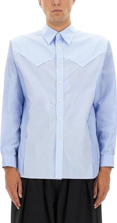 Maison Margiela Light Blue Regular Shirt