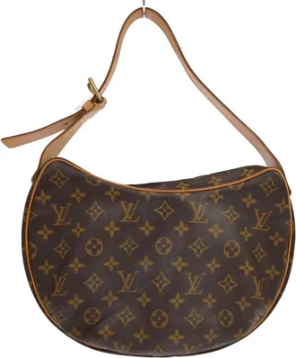 Louis Vuitton Croissant Monogram Canvas Brown Canvas Handbag (Pre-Owned)
