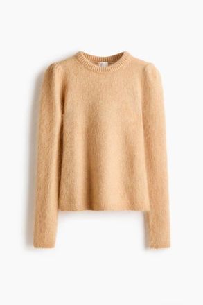 H&M Mohair-blend Jumper in Beige at Nordstrom, Size X-Small