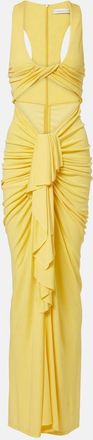CHRISTOPHER ESBER Vivenda cutout gathered gown