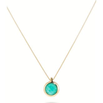 Dean Davidson Ipanema Doublet Pendant Necklace in Banyan Green at Nordstrom