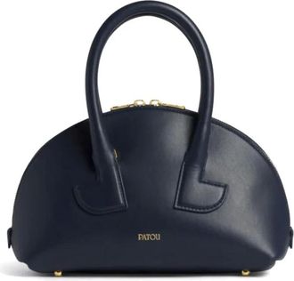Patou Handbags, female, Blue, ONE SIZE, Bowling Bag