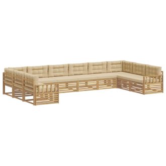 vidaXL Juegos De Sof&aacute;s 10 Uds. Vidaxl