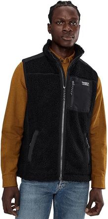 L.L.Bean Beans Sherpa Vest Regular Mens Clothing Midnight Black : 2XL, Nylon/Polyester