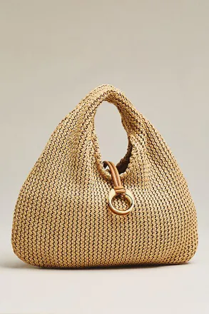 Dolce Vita Martin Raffia Slouchy Bag