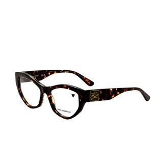 Karl Lagerfeld Womens 55mm Dark Tortoise Eyeglasses KL6211-242-55