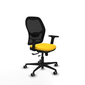 Piqueras y Crespo Silla Piqueras Y Crespo Jorquera Negro Soporte Lumbar Ajustable