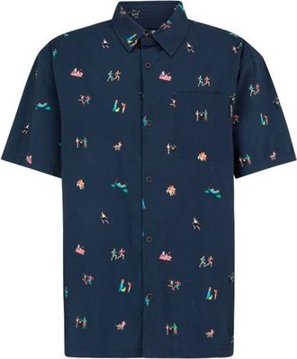 Iriedaily Resorio Shirt Hemd f&uuml;r Herren | blau