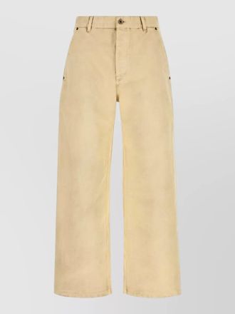 Loewe cotton wide-leg trousers