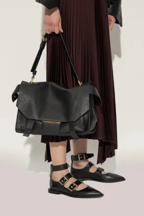 AllSaints Shoulder Bag Ursa, Womens, Black