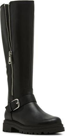 Blondo Taylor Lug Sole Boot in Black Leather at Nordstrom Rack, Size 9.5