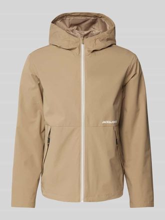 Jack & Jones Jack & Jones Jacke mit Kapuze Modell ADAM in Beige, Gr&ouml;&szlig;e XL