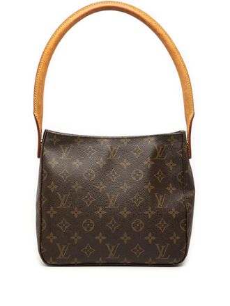 Louis Vuitton 2001 Monogram Looping MM schoudertas - Bruin