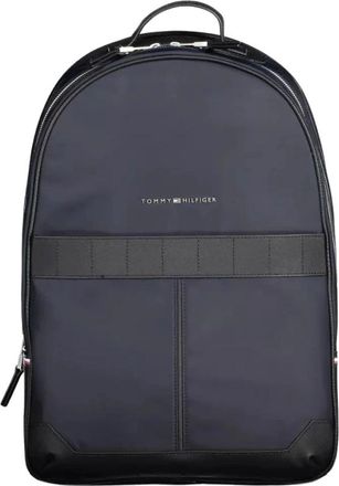 Tommy Hilfiger Backpacks - Heren - Rugzakken - Blauw - ONE Size - Polyester - Tassen