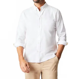 Billy Reid Tuscumbia Classic Shirt In White
