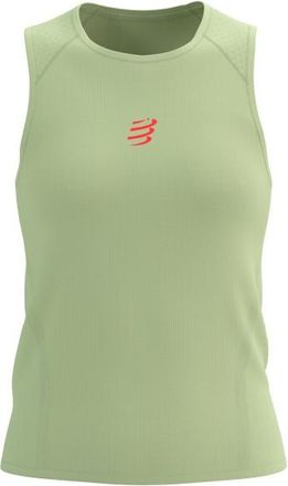 Compressport Trail Racing Tank Laufshirt für Damen | grün