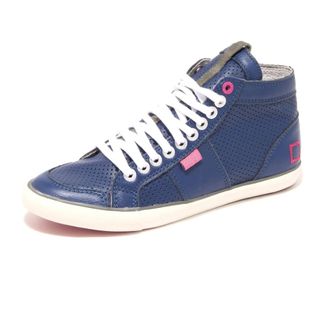 D.A.T.E. Sneakers, female, Blue, 3 UK, Trendy Style Trainers