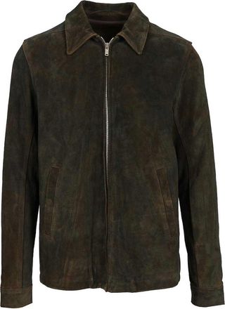 Rick Owens Brad Leather Jacket