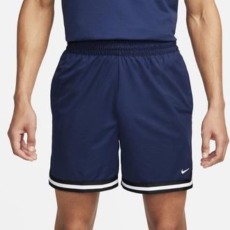 Nike Mens Dri-FIT DNA 6 Shorts - Midnight Navy/White/Black Size 3XL