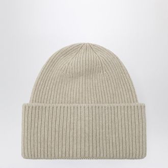 Destin Ivory Wool And Cashmere Beanie