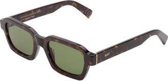 Retro Superfuture Unisex Sunglasses Caro 3627 Green Acetate