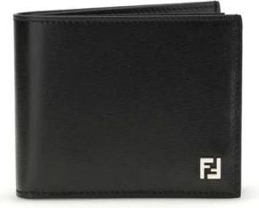 Fendi Wallets & Cardholders, male, Black, Size: ONE SIZE Bos Taurus Wallet