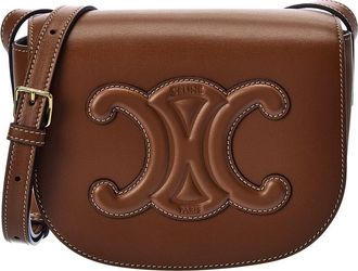 Celine Celine Folco Cuir Triomphe Leather Shoulder Bag