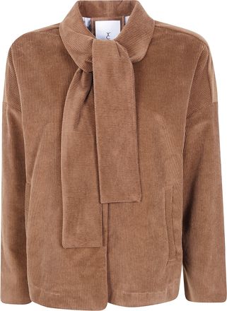 Whyci Shirt With Scarf Short
