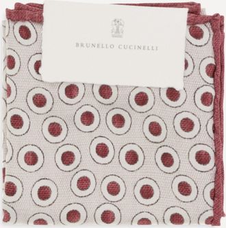 Brunello Cucinelli Silk Pocket Square Male UNI