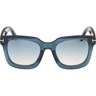 Tom Ford Accessoires, unisex, Blauw, ONE Size, Vierkante zonnebril