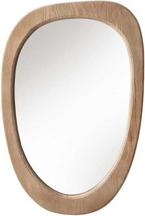 Global Interiors Ovaler Design Wandspiegel Organic 104 x 71 cm