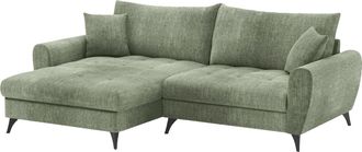 Mr. Couch Ecksofa »Blackburn II, L-Form« Mit Kaltschaumpolsterung bis 140 kg belastbar