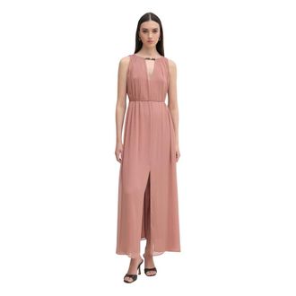 Patrizia Pepe Maxi Dress - Dresses - Mujer - Marr&oacute;n - XS