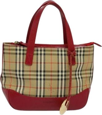 Burberry Pre-owned Handbags, female, Multicolor, Size: ONE SIZE Pre-owned Nova check handbag