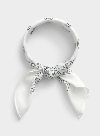 Simons Womens Boteh bandana scarf