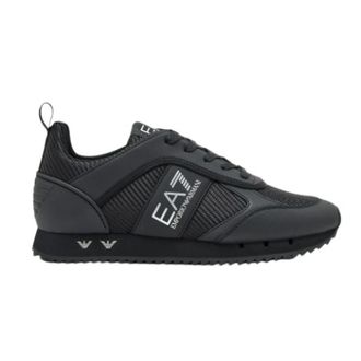 Emporio Armani Sneaker - Heren - Sneakers - Zwart - 44 EU - Nylon - Schoenen