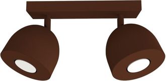 Lumicom Lumicom - campanella plafon 2X monocolor mate