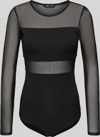 Only Slim Fit Body aus Baumwoll-Mix Modell ESTHER in Black, Größe XL