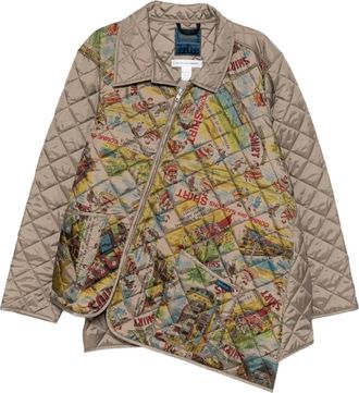 Comme Des Gar&ccedil;ons Giacca Lavenham con cappuccio - Toni neutri