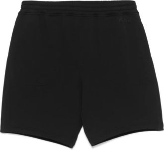 Ermenegildo Zegna Shorts sportivi con logo - Nero