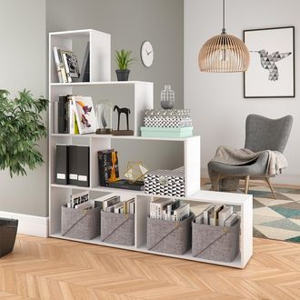 Vicco Estanter&iacute;a Escalonada, Blanco, 163 X 155 Cm Vicco