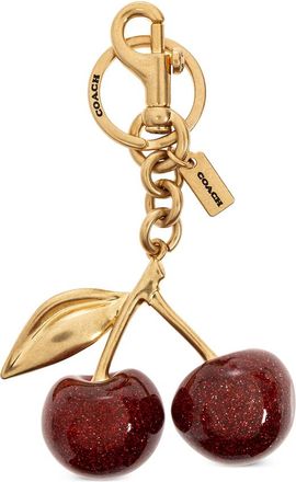 Coach Cherry Glitter Keyring
