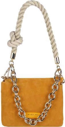 My Best Bags Firenze Mini Bags, female, Yellow, Size: ONE SIZE Reflex Suede Bag