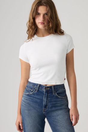 Levi's Essential Baby Tee - Women - XS - White / Bright White