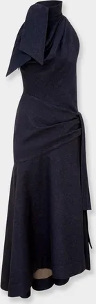 Zimmermann Vestito lungo Valiant in denim - ZIMMERMANN - gender_Woman