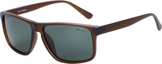 North Beach Mook Polarized 70785 Mens Sunglasses Brown Size 61