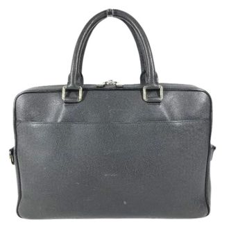 Louis Vuitton Pre-owned Handbags, male, Black, Size: ONE SIZE Pre-owned Vintage Taiga Briefcase