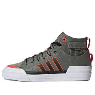 adidas Nizza Hi Dl Green White Orange GZ2655