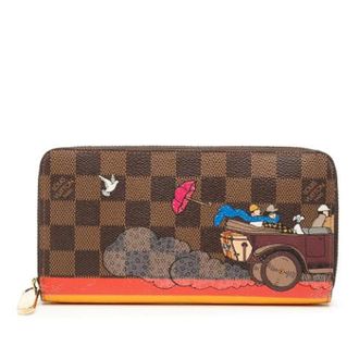 Louis Vuitton Pre-owned Wallets, female, Brown, Size: ONE SIZE Pre-owned Zippy Wallet