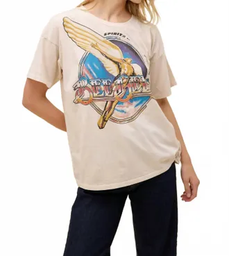 Daydreamer Bee Gees Spirits Having Flown Merch Tee In Dirty White